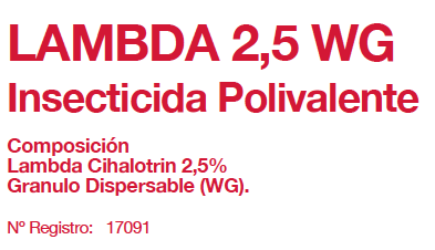 lambda 2,5 wg acaricida